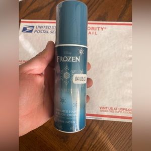 New & Sealed! GEIR NESS Disney's FROZEN IN A BOTTLE Shimmer Hand & Body Cream!